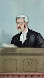 Un eclesiástico judicial, de 